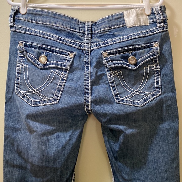 L.A IDOL U.S.A  size 13 straight leg w/ a tiny bit of flair at bottom - Picture 4 of 4